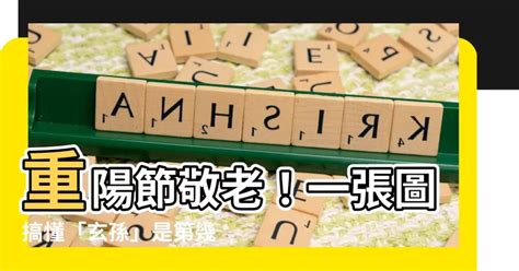 祖父母 曾祖父母|重陽節敬老！一張圖帶你搞懂「祖宗十八代」稱謂